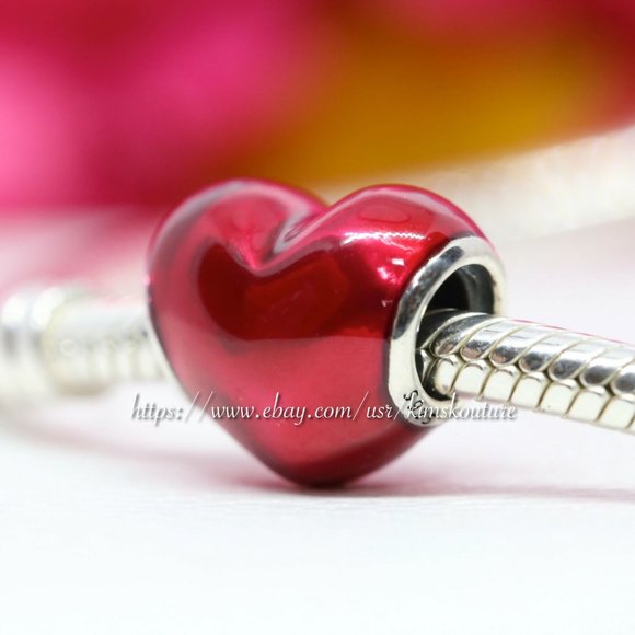 Pandora In My Heart Charm 791814EN62 - Picture 3 of 3